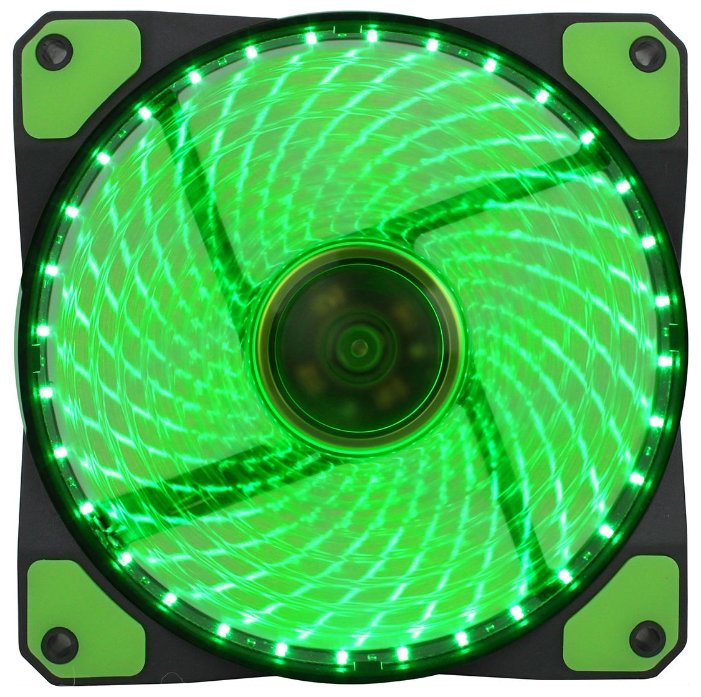 Система охлаждения для корпуса GameMax Galeforce 32 x Green LED (фото modal 3)