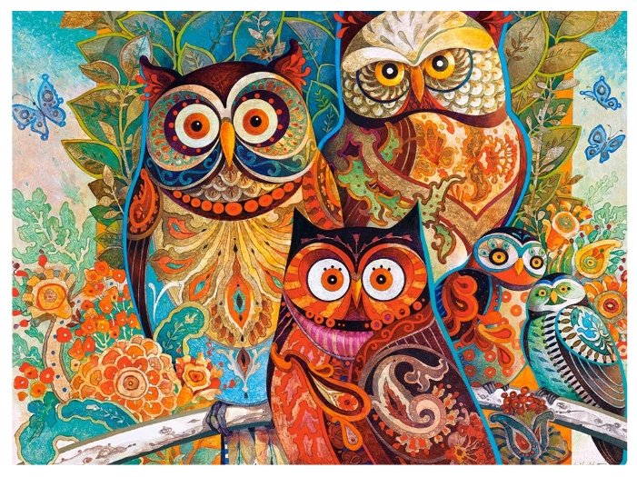 Пазл Castorland Owls (C-200535) , элементов: 2000 шт. (фото modal 2)