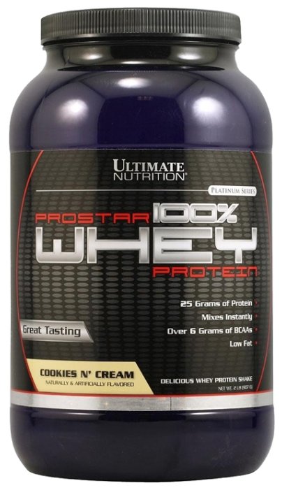 Протеин Ultimate Nutrition Prostar 100% Whey Protein (907 г) (фото modal 3)