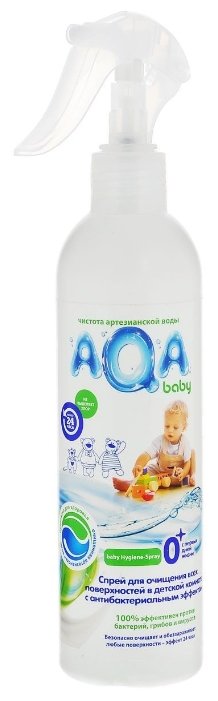 AQA baby Спрей для очищения всех поверхностей в детской комнате (фото modal 1)