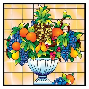 Набор для творчества Color Kit Ваза с фруктами HS001 12 цв. (фото modal nav 1)