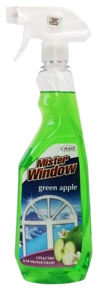 Спрей Mister Window Зеленое яблоко для мытья окон (фото modal 1)