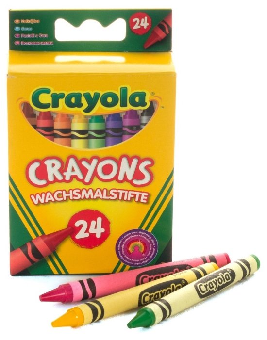 Crayola Восковые мелки 24 шт 0024C (фото modal 1)