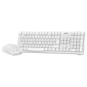 Клавиатура и мышь SmartBuy SBC-114348AG White USB (фото modal nav 2)