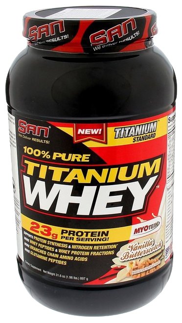 Протеин S.A.N. 100% Pure Titanium Whey (897-909 г) (фото modal 4)