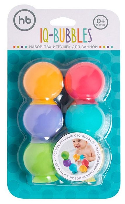 Набор для ванной Happy Baby IQ-Bubbles (32017) (фото modal 3)