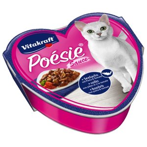 Корм для кошек Vitakraft Poesie Sauce сайда с пастой и томатами (фото modal nav 1)