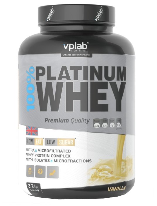 Протеин VP Laboratory 100% Platinum Whey (2.3 кг) (фото modal 3)
