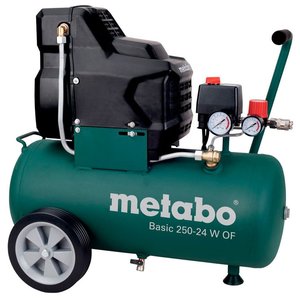 Компрессор Metabo Basic 250-24 W OF (фото modal nav 1)