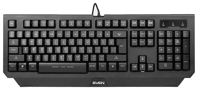 Клавиатура и мышь SVEN Challenge 9300 Black USB (фото modal 4)