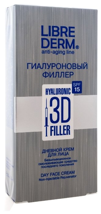 Крем Librederm 3D Гиалуроновый филлер дневной 30 мл (фото modal 3)