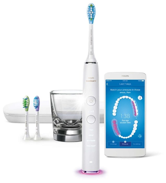 Электрическая зубная щетка Philips Sonicare DiamondClean Smart HX9903/03 (фото modal 3)