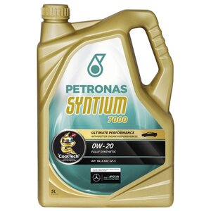 Моторное масло Petronas Syntium 7000 0W20 5 л (фото modal nav 1)