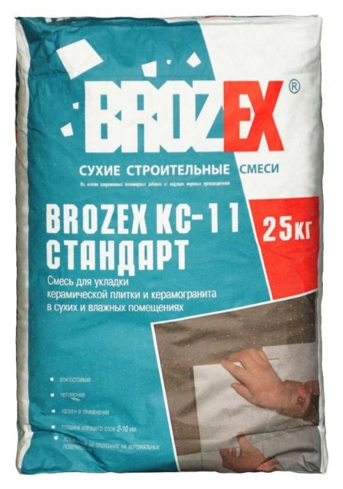 Клей BROZEX КС-11 25 кг (фото modal 1)
