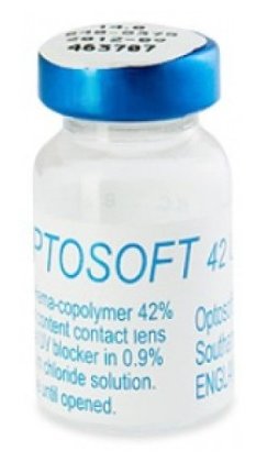 Sauflon Optosoft 42 UV (1 линза) (фото modal 2)