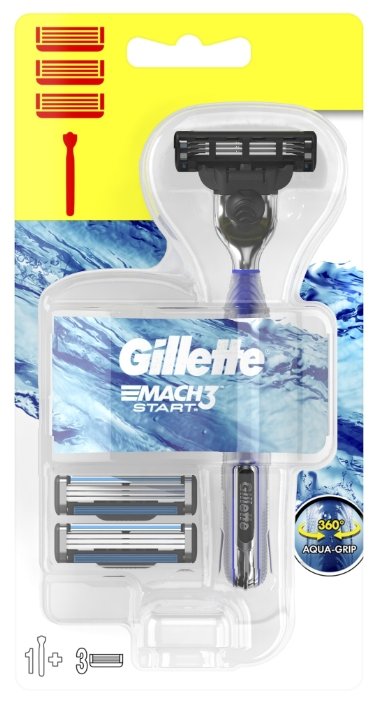 Бритвенный станок Gillette Mach 3 Start (фото modal 2)