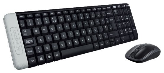 Клавиатура и мышь Logitech Wireless Combo MK220 Black USB (фото modal 5)