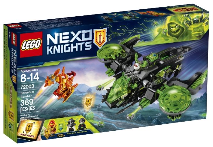 Конструктор LEGO Nexo Knights 72003 Неистовый бомбардировщик (фото modal 1)