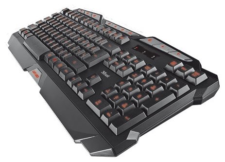 Клавиатура Trust GXT 280 LED Illuminated Gaming Keyboard Black USB (фото modal 4)
