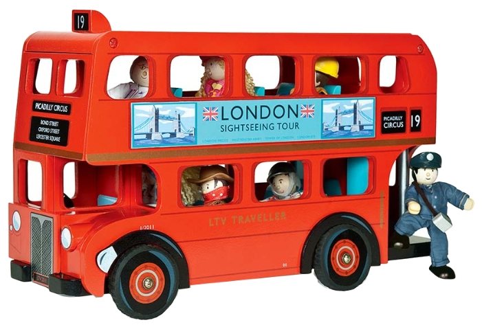 Le Toy Van Лондонский автобус (TV469) (фото modal 1)