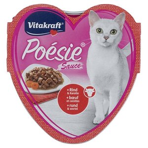 Корм для кошек Vitakraft Poesie Sauce говядина и морковь (фото modal nav 2)