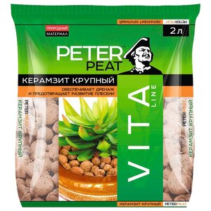 Керамзит (дренаж) PETER PEAT Vita Line фракция 10-20 мм 10 л. (фото modal nav 1)