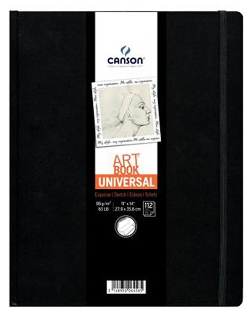 Скетчбук Canson Universal Art Book 42 х 29.7 см (A3), 96 г/м², 112 л. (фото modal 1)