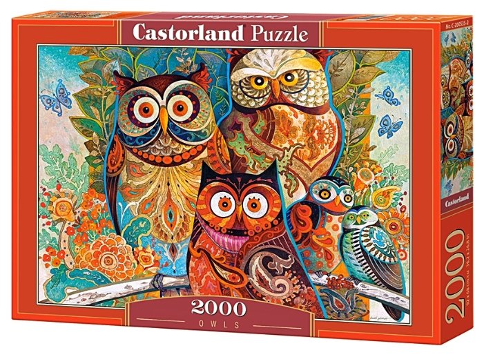 Пазл Castorland Owls (C-200535) , элементов: 2000 шт. (фото modal 1)