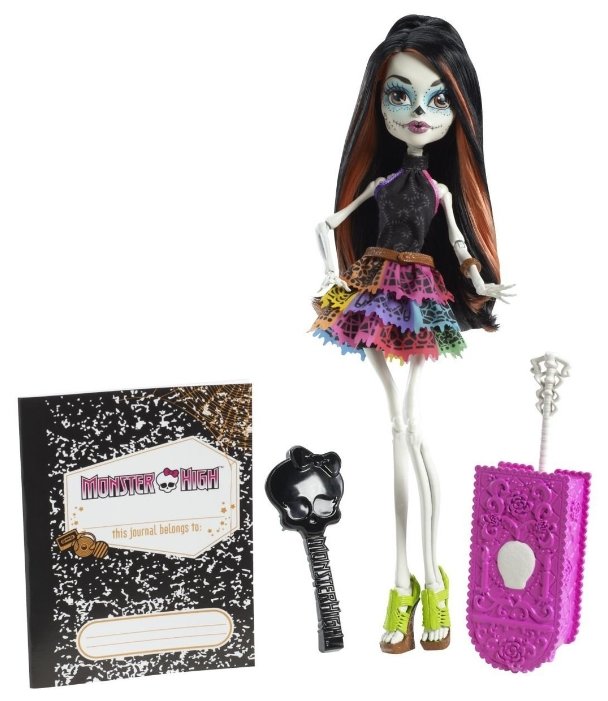Кукла Monster High Скариж город страхов Скелита Калаверас, 27см, Y0377 (фото modal 1)