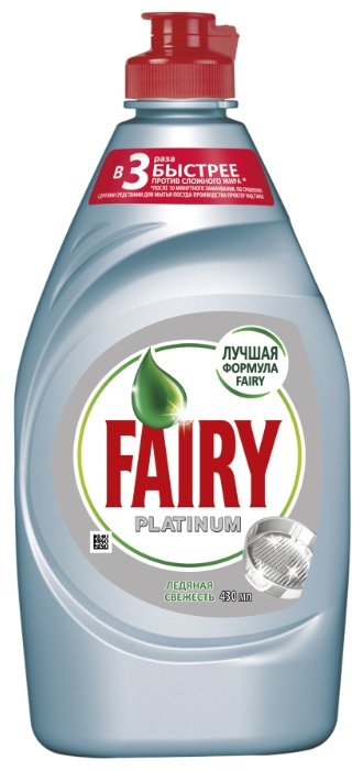 Fairy Средство для мытья посуды Platinum Ледяная свежесть (фото modal 1)