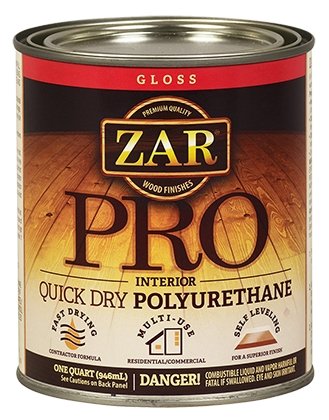 Лак ZAR Pro Interior Quick Dry Polyurethane глянцевый (0.95 л) (фото modal 1)