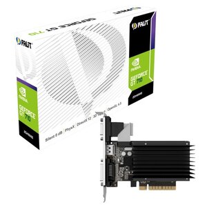 Видеокарта Palit GeForce GT 710 954Mhz PCI-E 2.0 2048Mb 1600Mhz 64 bit DVI HDMI HDCP Silent (фото modal nav 4)