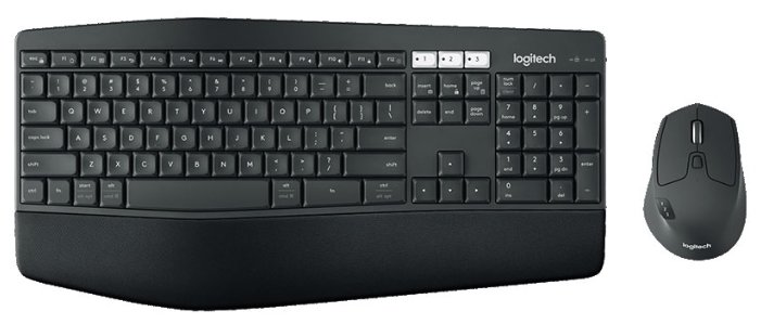 Клавиатура и мышь Logitech MK850 Performance Black Bluetooth (фото modal 1)