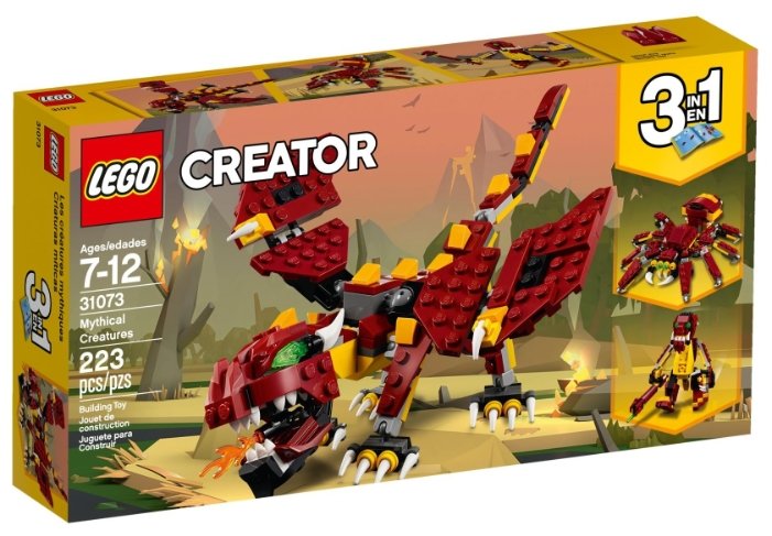 Конструктор LEGO Creator 31073 Мифические существа (фото modal 1)