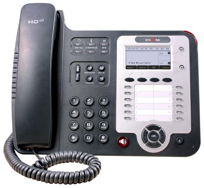 VoIP-телефон Escene ES320-N (фото modal 2)