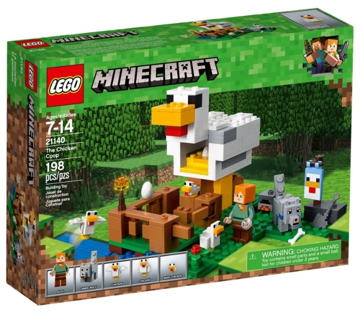 Конструктор LEGO Minecraft 21140 Курятник (фото modal 1)