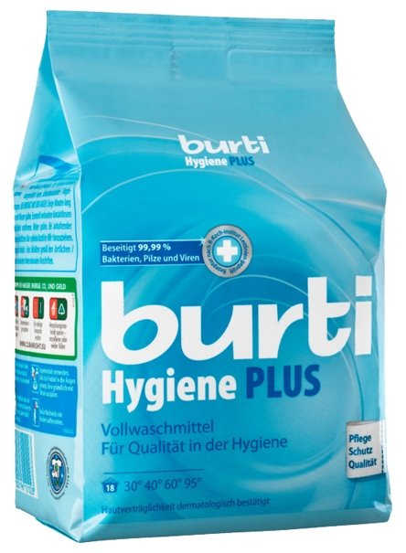 Стиральный порошок Burti Hygiene Plus (фото modal 1)