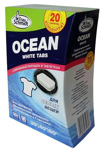 Таблетки Frau Schmidt Ocean White tabs (фото modal 1)