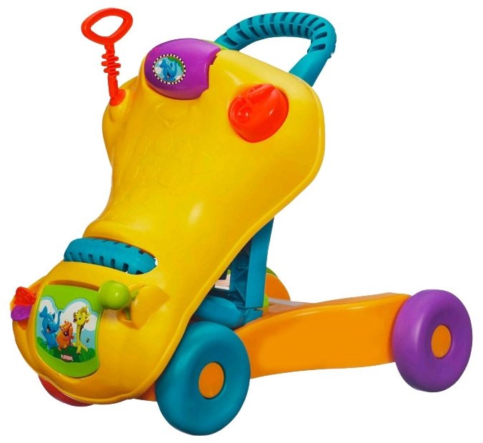 Каталка-игрушка Playskool Explore 'n Grow Step Start Walk 'n Ride (05545) со звуковыми эффектами (фото modal 6)