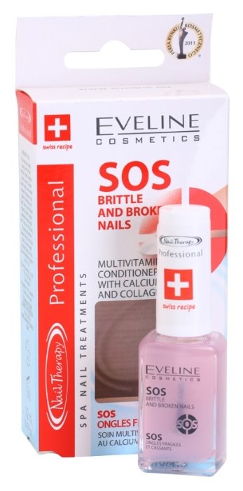 Жидкость Eveline Cosmetics Nail Therapy Professional SOS (фото modal 2)