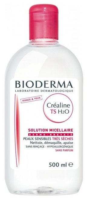 Bioderma мицеллярная вода Crealine TS (фото modal 1)