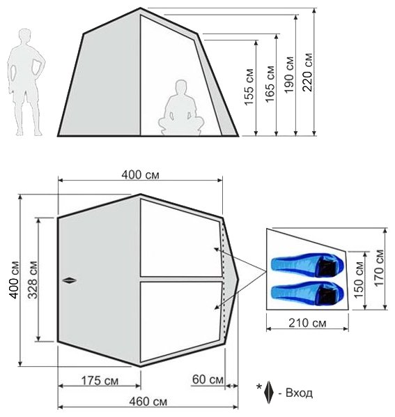 Палатка Maverick CRUISE COMFORT (фото modal 4)