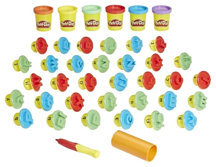 Масса для лепки Play-Doh Буквы и язык (C3581) (фото modal 2)