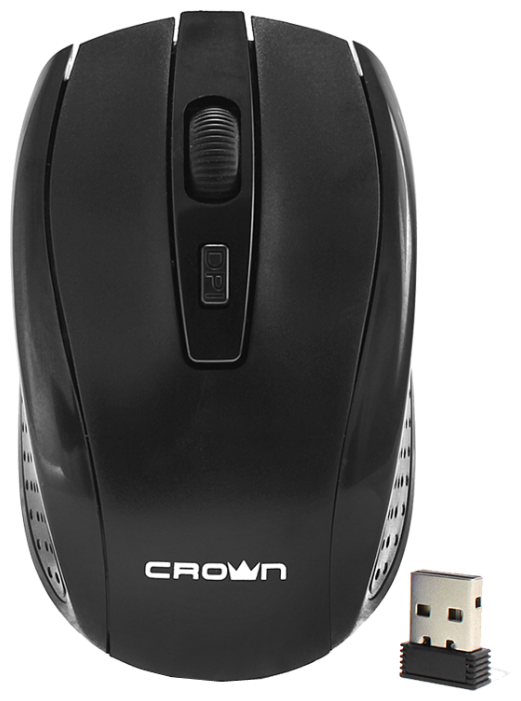 Клавиатура и мышь CROWN CMMK-954W Black USB (фото modal 3)