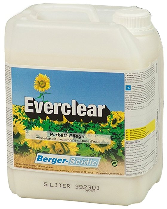 Berger-Seidle Средство для мытья полов Everclear (фото modal 2)