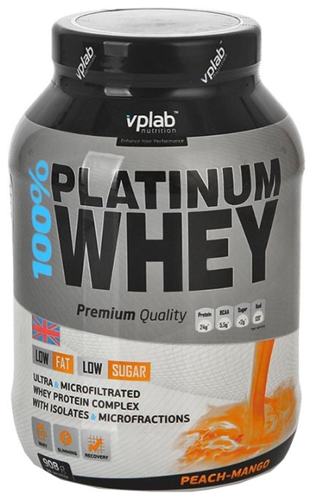 Протеин VP Laboratory 100% Platinum Whey (908 г) (фото modal 4)