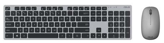 Клавиатура и мышь ASUS W5000 Grey USB (фото modal 1)