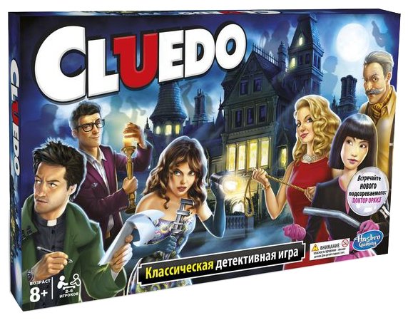 Настольная игра Hasbro Игры Клуэдо (обновленная) 38712 (фото modal 1)