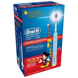 Электрическая зубная щетка Oral-B Professional Care 500 + Kids D10.513K (2017) (фото modal nav 2)