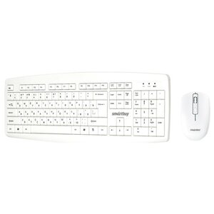 Клавиатура и мышь SmartBuy SBC-212332AG-W White USB (фото modal nav 2)